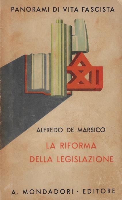 La riforma della legislazione - copertina