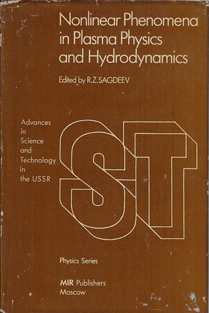 Nonlinear phenomena in plasma physics and hydrodynamics - copertina