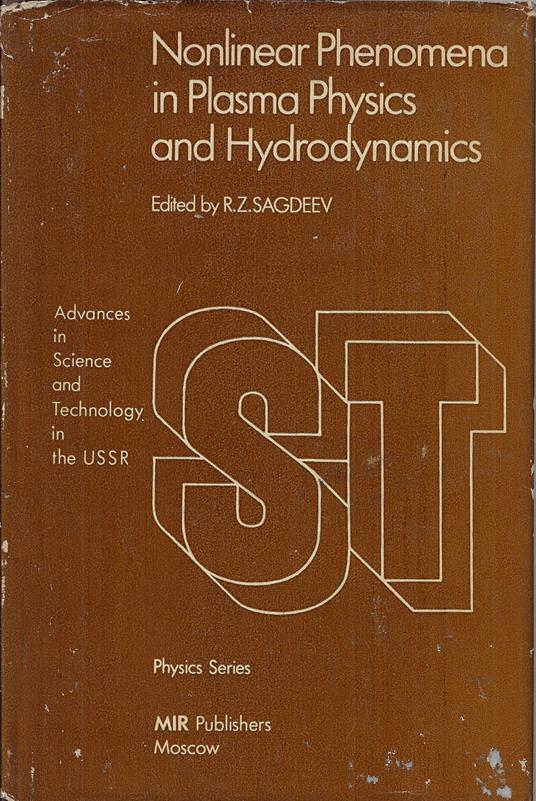 Nonlinear phenomena in plasma physics and hydrodynamics - copertina