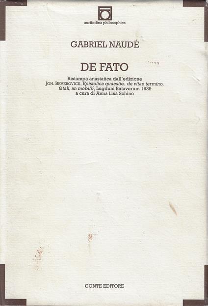 De fato - copertina