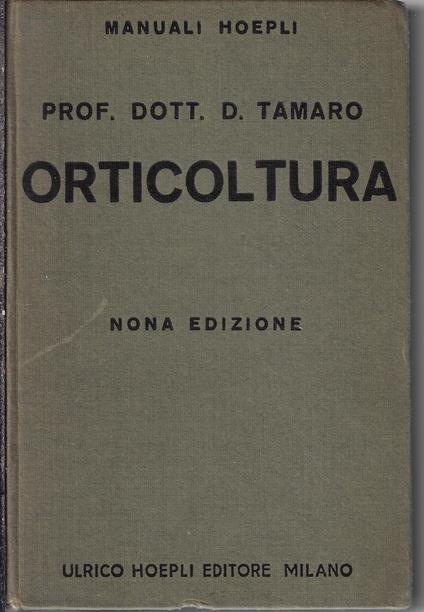 Orticoltura - copertina