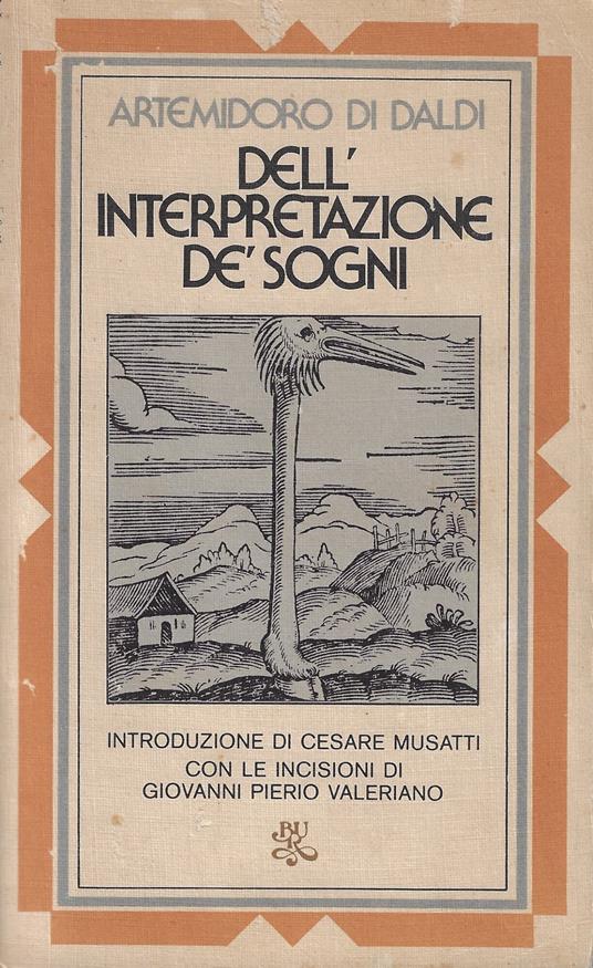 Dell'interpretatione de' sogni - copertina