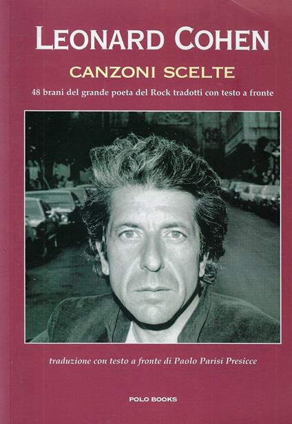 Leonard Cohen: canzoni scelte - copertina