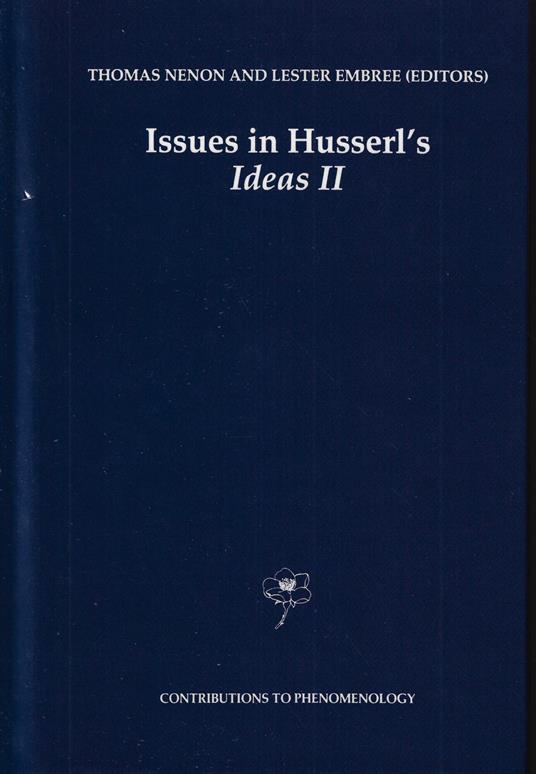 Issues in Husserl's Ideas II: 24 - copertina