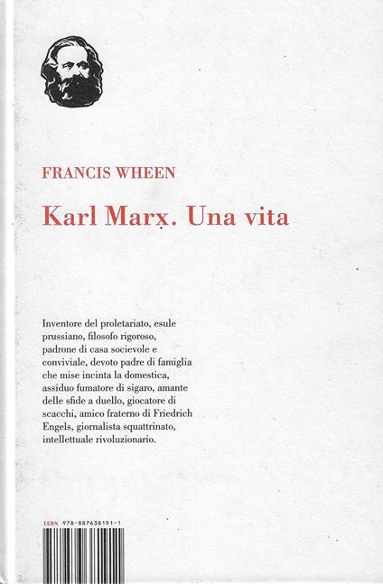 Karl Marx : una vita - copertina