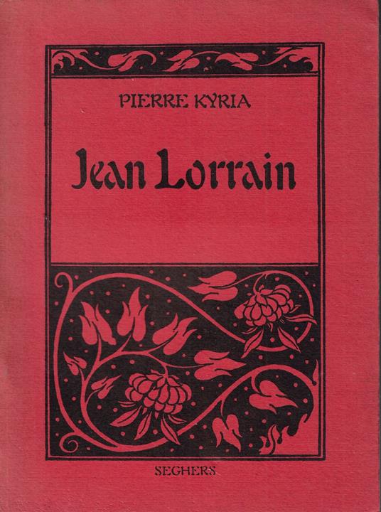Jean Lorrain - copertina