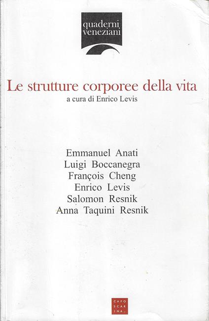 Le strutture corporee della vita - copertina