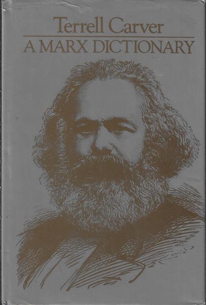 A Marx Dictionary - copertina