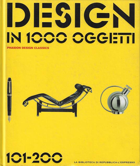 Design in 1000 oggetti; 101-200 - copertina