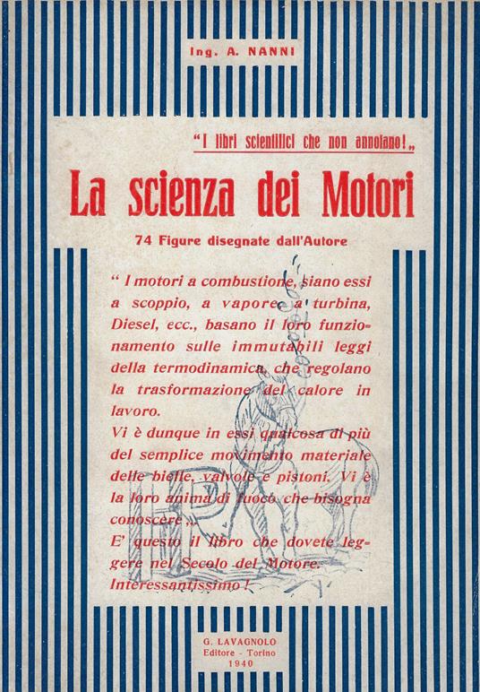 La scienza dei motori - copertina
