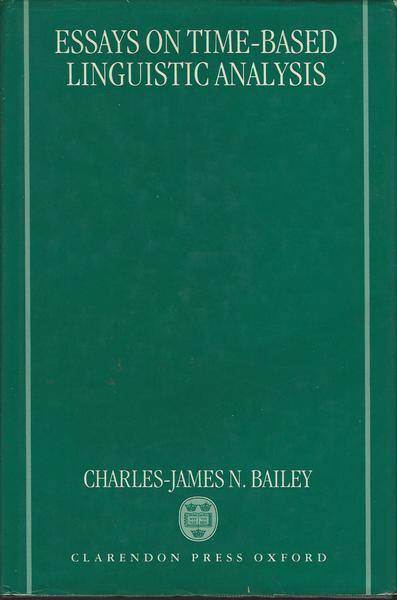 Essays On Time-Based Linguistic Analysis - copertina
