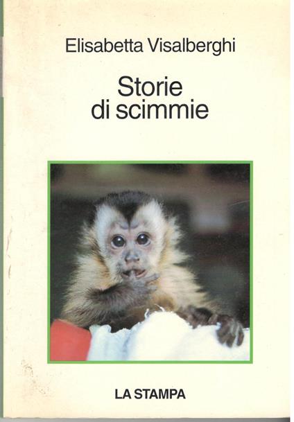 Storie di scimmie - copertina