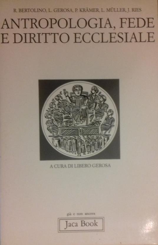 Antropologia, fede e diritto ecclesiale - copertina