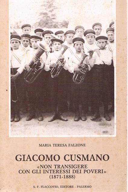 Giacomo Cusmano. Non transigere con gli interessi dei poveri - copertina