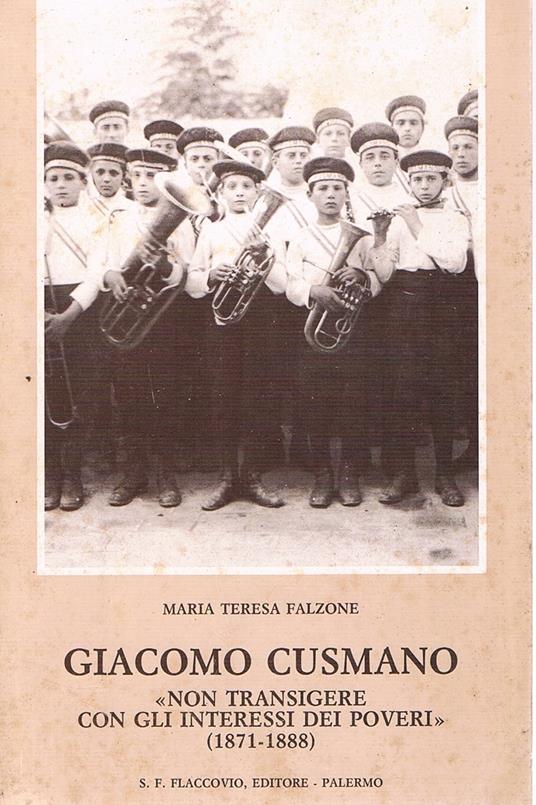 Giacomo Cusmano. Non transigere con gli interessi dei poveri - copertina