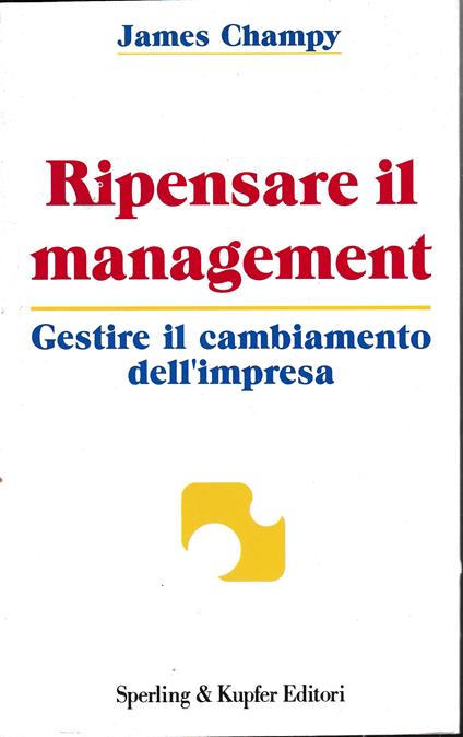 Ripensare il management - copertina