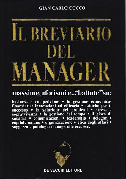 Il breviario del Manager - copertina