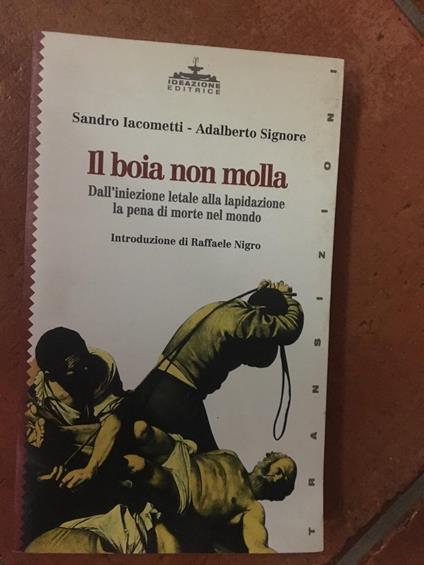 Il boia non molla - copertina