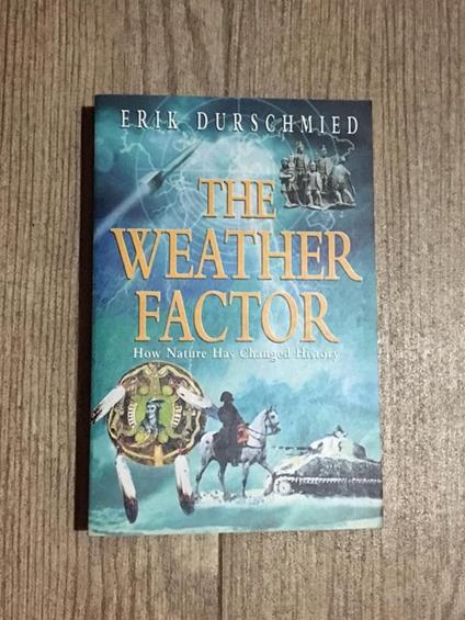 The weather factor - Erik Durschmied - copertina