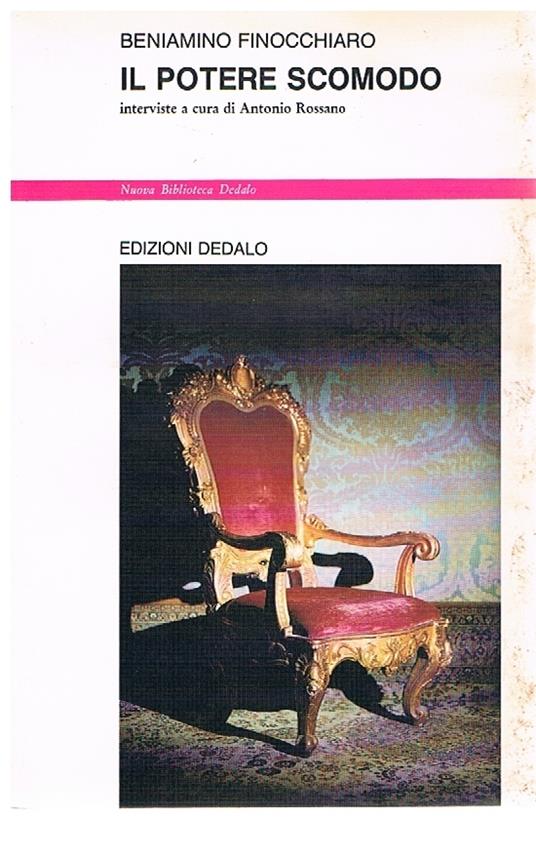Il potere scomodo - Beniamino Finocchiaro - copertina