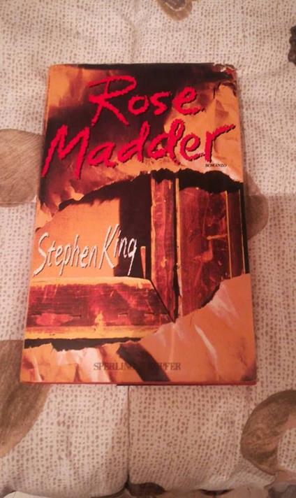 rose madder - Stephen King - copertina