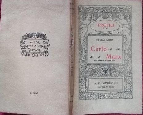 Carlo Marx - Achille Loria - 2