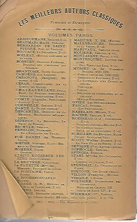 Oraisons funebres - Jacques-Bénigne Bossuet - 2