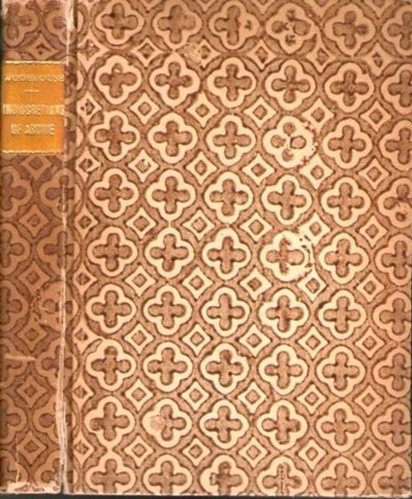 Indiscretions of Archie - Pelham G. Wodehouse - copertina
