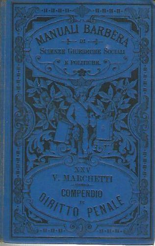 Compendio di diritto penale - Valerio Marchetti - copertina