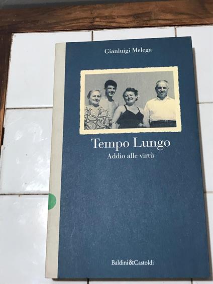 Tempo lungo - Gianluigi Melega - copertina