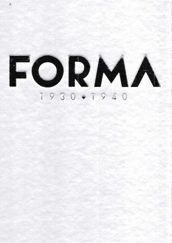 Forma 1930-1940 - Fabrizio Ferri - copertina