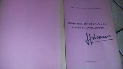Problemi attuali dei paesi della Nato nel campo della politica economica 4 sessione - copertina