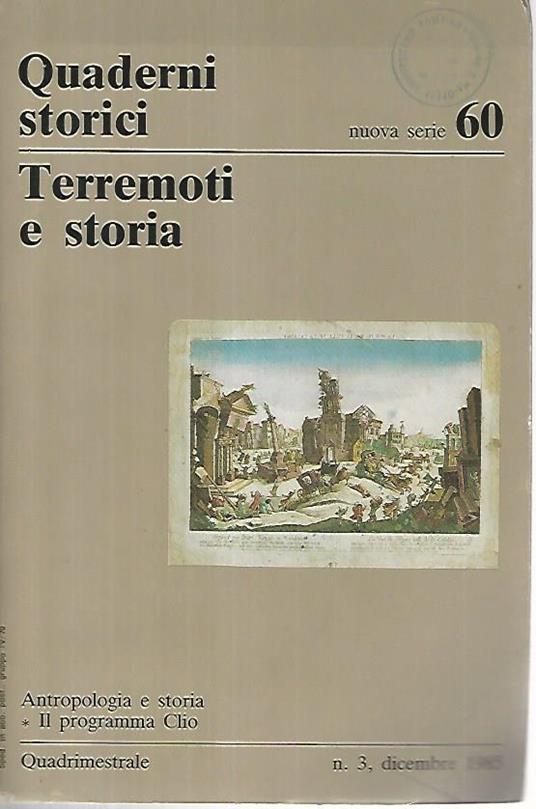 Terremoti e storia - copertina