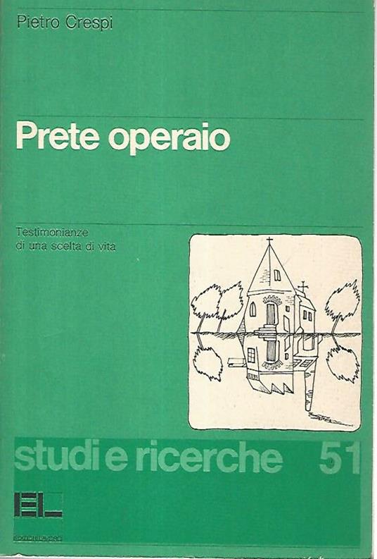 Prete operaio - Pietro Crespi - copertina