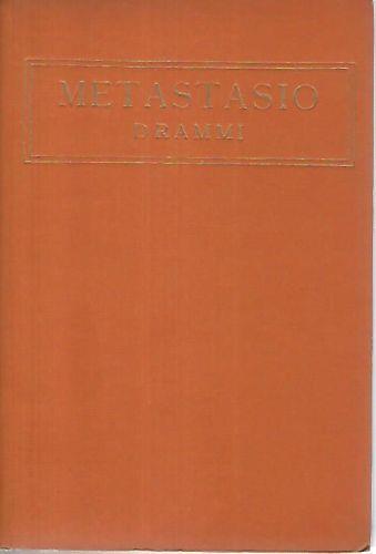 Drammi scelti - Pietro Metastasio - copertina