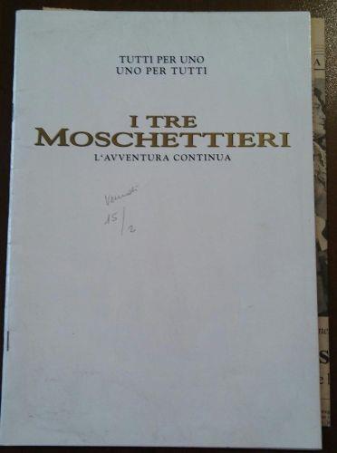 I Tre Moschettieri - copertina
