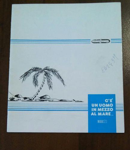 C'è UN UOMO IN MEZZO AL MARE - copertina