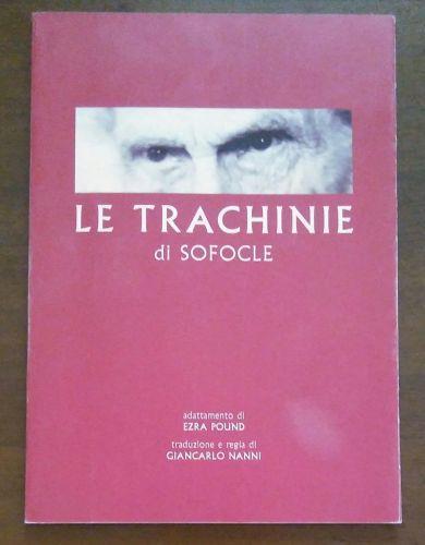 LE Trachinie Di Sofocle - Giancarlo Nanni - copertina