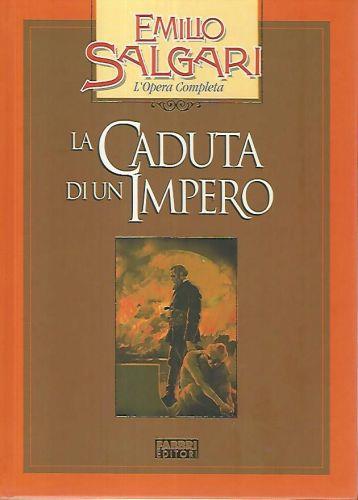 La caduta di un impero - Emilio Salgari - copertina