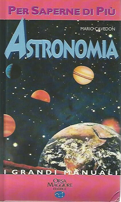 Astronomia - Mario Cavedon - copertina