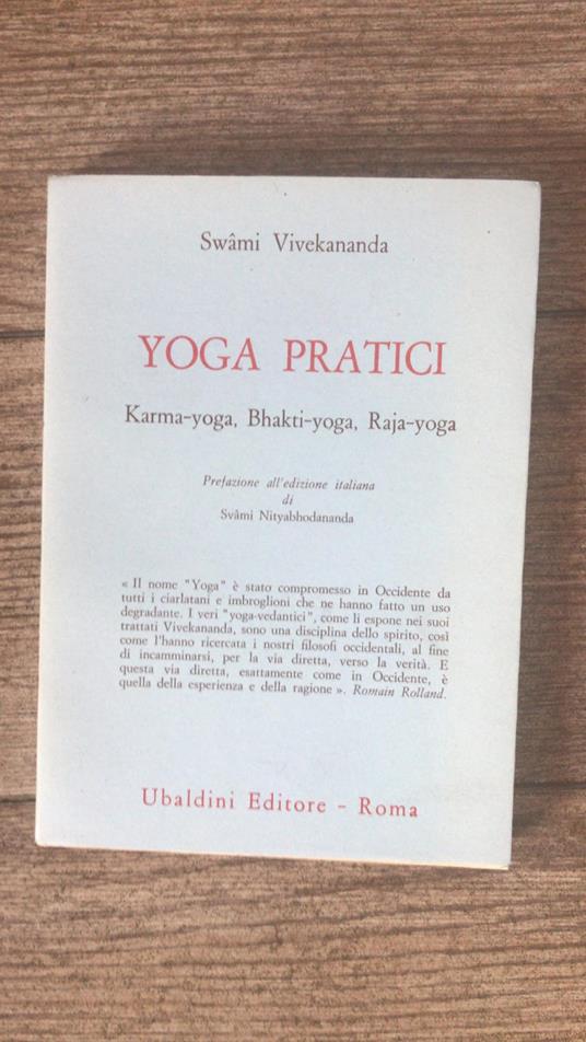 Yoga Paratici - Swami Vivekananda - copertina