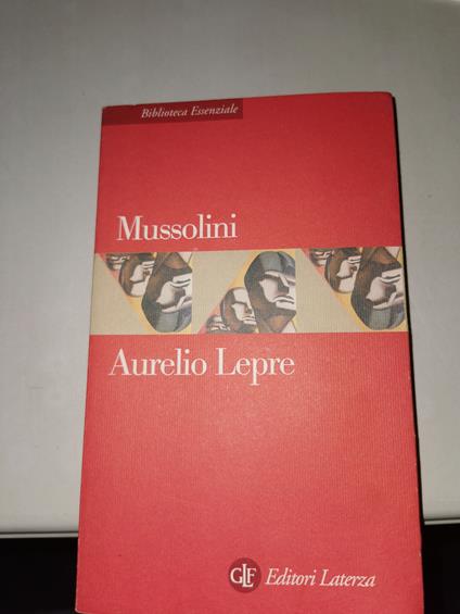 Mussolini - Aurelio Lepre - copertina