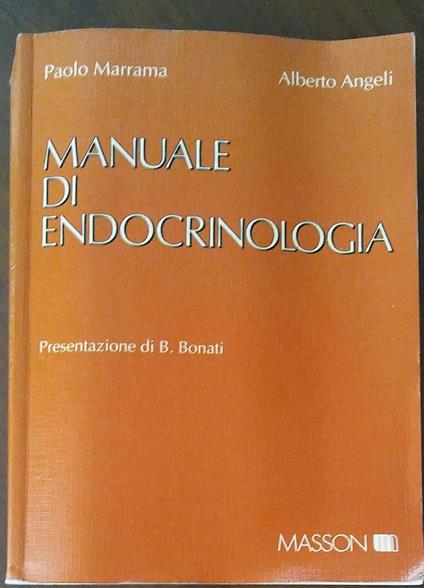 Manuale di endocrinologia - copertina