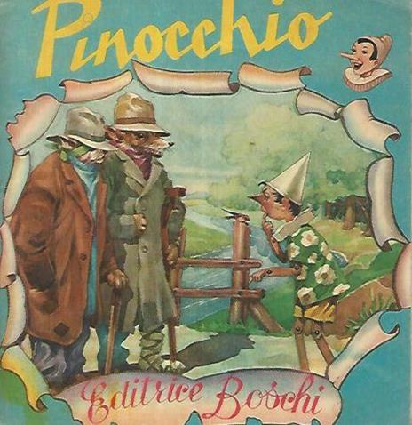Pinocchio - copertina