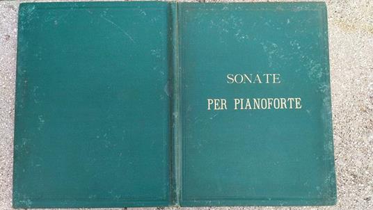 Sonate per pianoforte ( in varie opere) - copertina