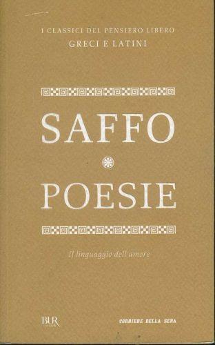 Poesie - Saffo - copertina