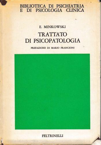 Trattato di psicopatologia - Eugène Minkowski - copertina