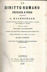 Il diritto romano privato e puro