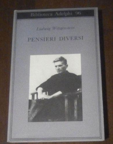 Pensieri Diversi - Ludwig Wittgenstein - copertina