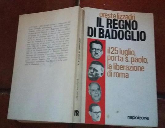 Il Regno di Badoglio - Oreste Lizzadri - copertina